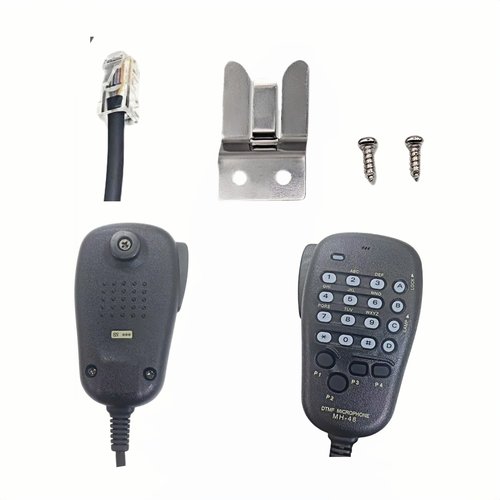 MH-48 MH-48A6J Handheld Mobile Microphone Speaker Mic with Button for Yaesu FT-8900R FT-7900R FT-8800R FT-7800R FT-7100 FT-2900 FT-2800 FT-1900 FT-1500M Mobile Radios 6-Pin