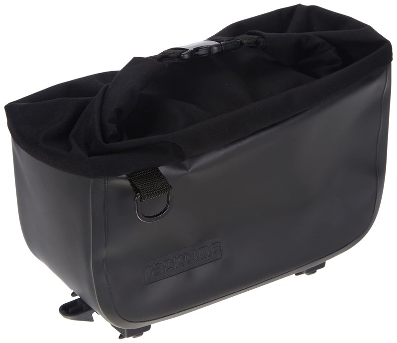 Racktime Unisex - Adult Yves Wd Pannier Rack Bag, Black, One Size
