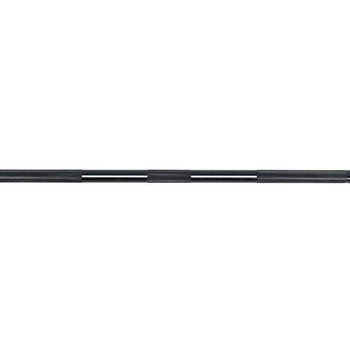 Signature Fitness Olympic Barbell Standard Weightlifting Barbell, Black, BLK-2IN7FT
