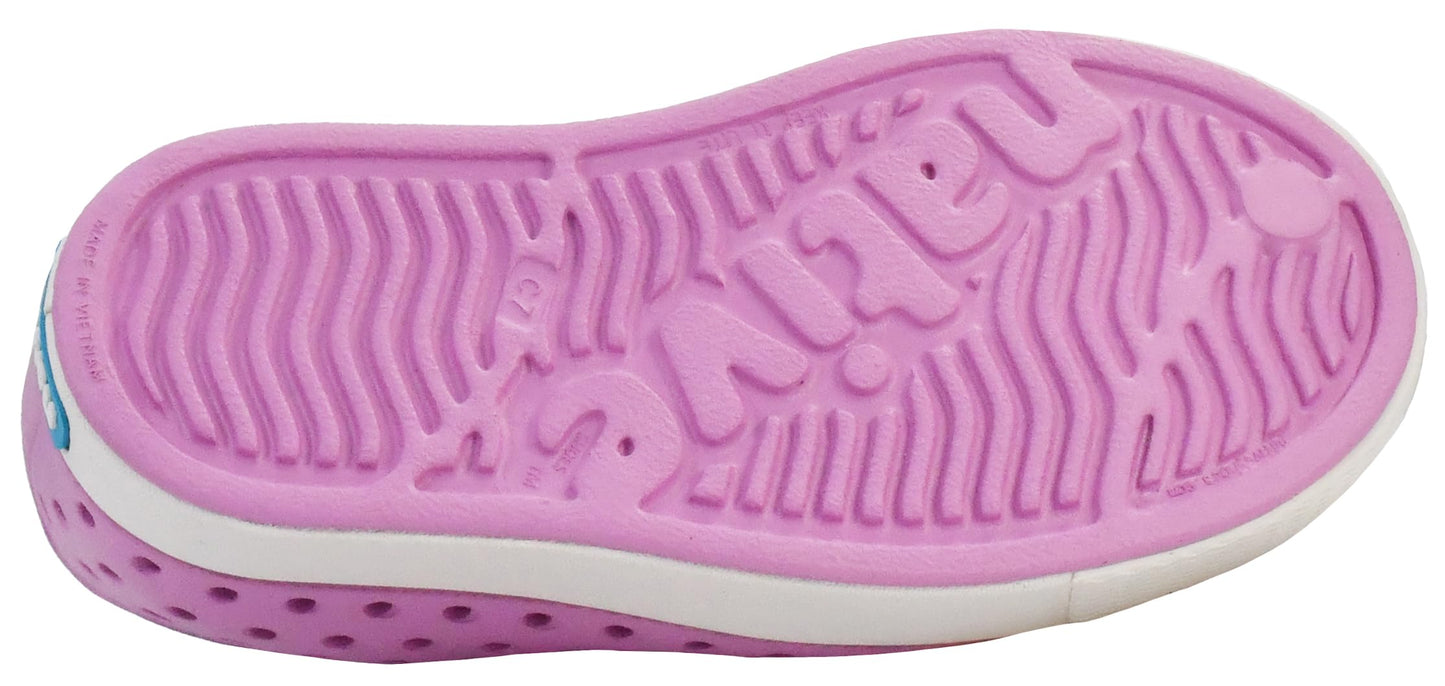 Native Shoes Unisex-Kids Jefferson Sneakers, Chillberry Pink/Shell White, 11 Little Kid