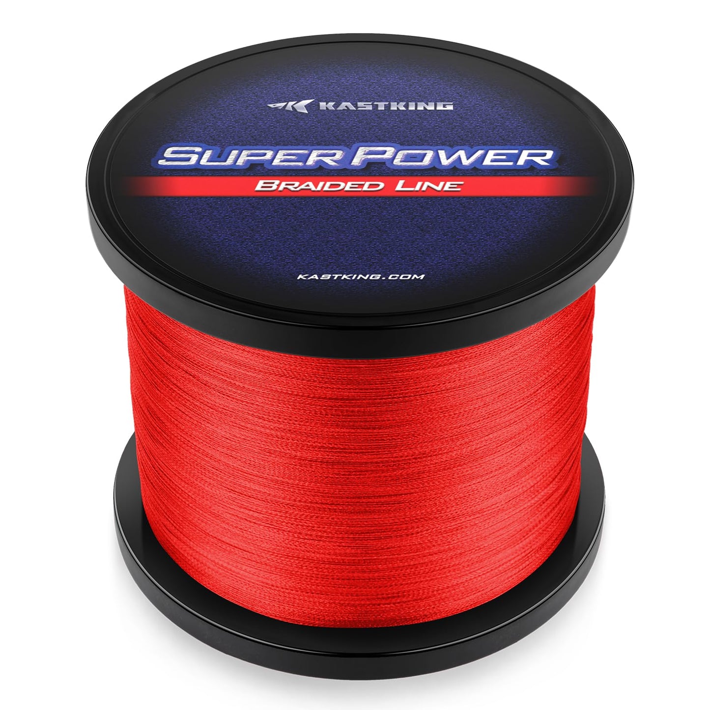 KastKing Superpower Braided Fishing Line, Red, 10LB, 150 Yds
