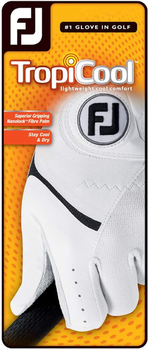 FootJoy Men's Tropicool Golf Gloves - Breathable Comfort for Enhanced Grip | Perfect Fit