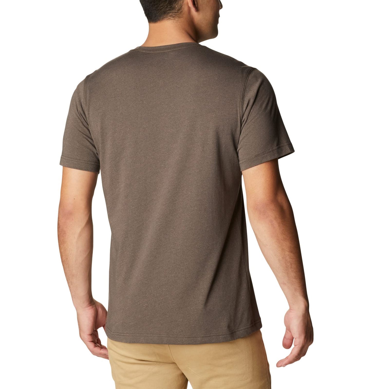 Columbia Men's Thistletown Hills Short Sleeve, Cordovan Heather, 5X Big