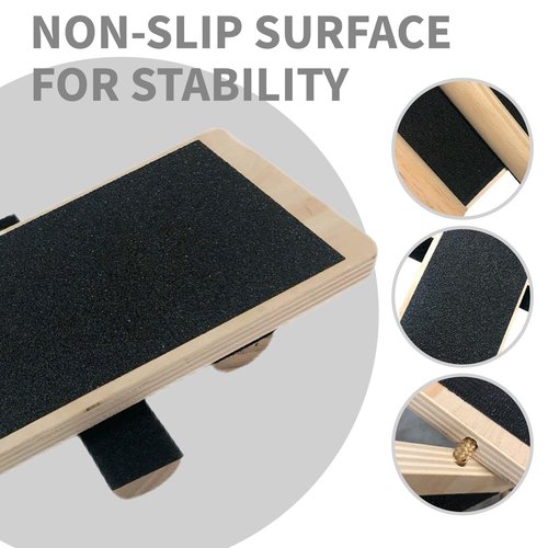 Adult Ankle Enhancement Trainer Single Leg Balance Board Suitable for Foot Sprain Yoga Stretch