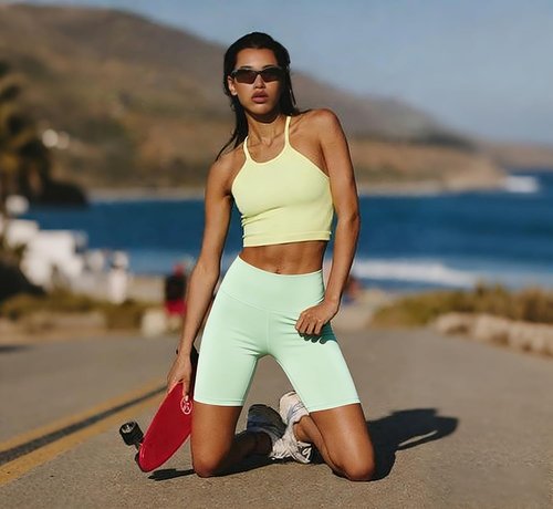 FULLSOFT High Waisted Biker Shorts for Women - Tummy Control Fitness & Workout Shorts | 5" Length