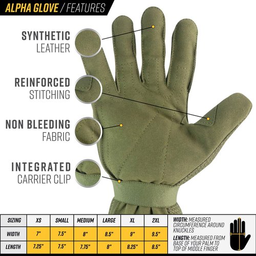 Valken Alpha Full-Finger Gloves