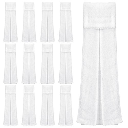 Moukeren 16 Pcs Football Towel Bulk Cotton Quarterback Pitching Football Field Towel with Hook and Loop Fastener for Youth Men, Sports, Football, Gym, Yoga, Golf