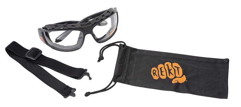 Elite Force Rekt Tactical Airsoft Goggles Eye Protection, Black, One Size