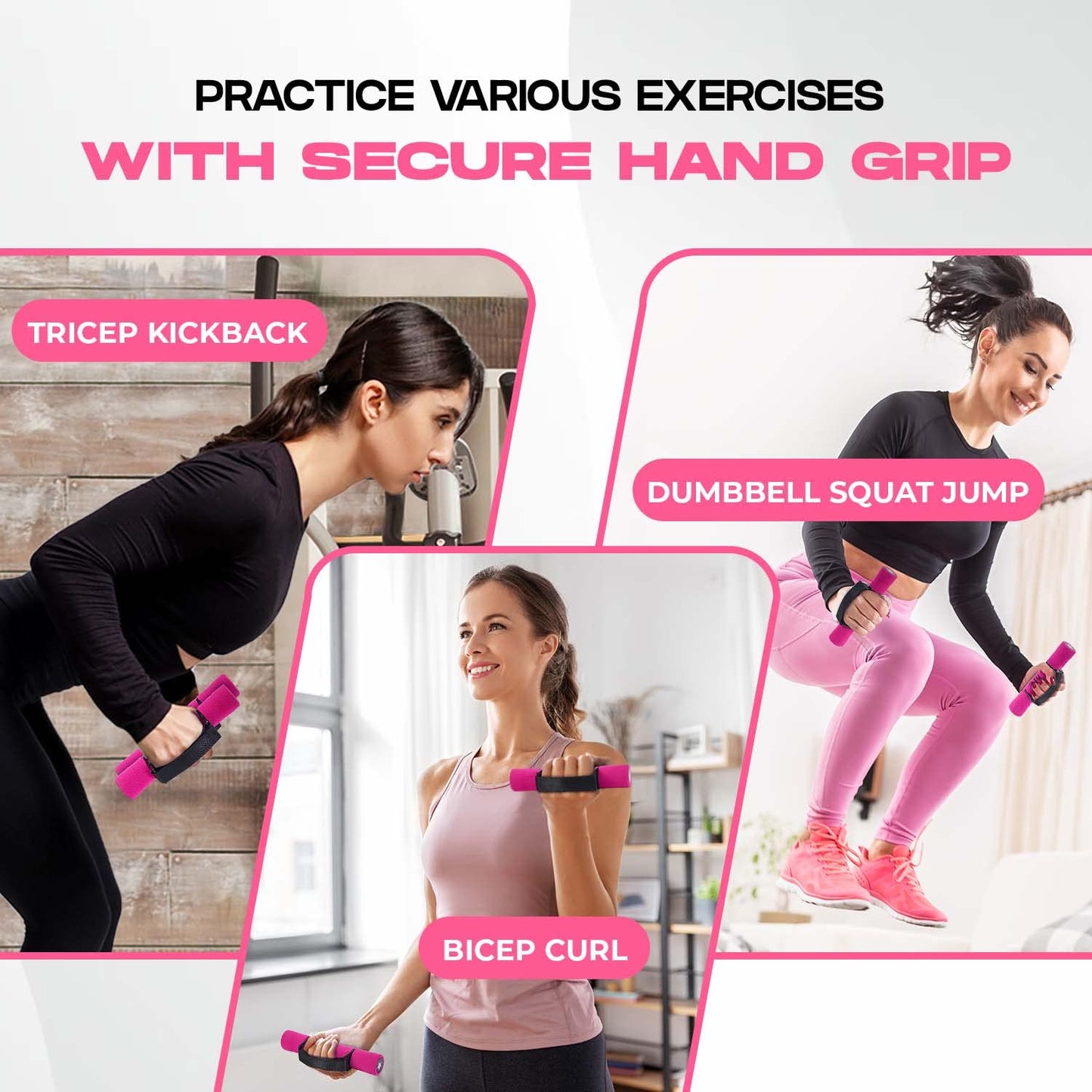 Yes4All Adjustable Dumbbell Hand Weights Set Of 2 for Women's Walking or Travel Exercise with Adjustable Straps, Foam Cover, and Color Coded Weight (2lbs, 3lbs or 4lbs), Anti Slip