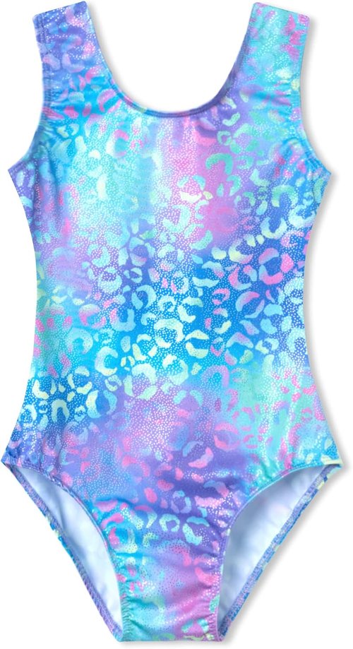 Domusgo Gymnastics Leotards - Sparkly One-Piece Tumbling Outfits for Girls | Stylish & Comfortable
