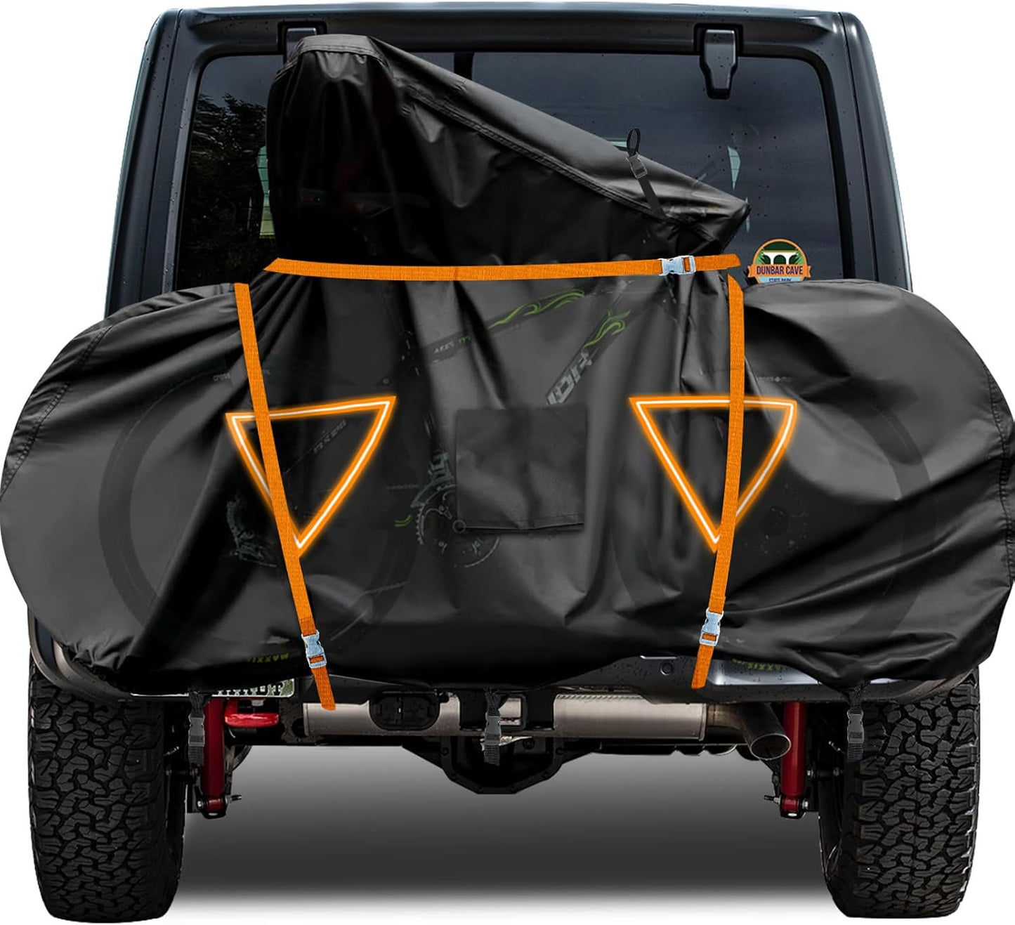 Neverland Waterproof Bike Cover - Durable 600D Oxford Material for Outdoor Storage & Travel | Fits 2 Bikes