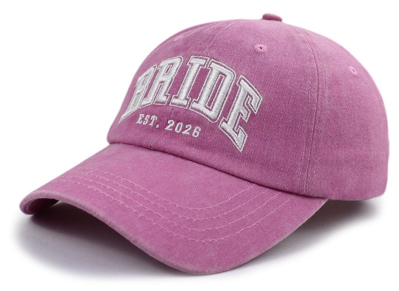 Wedding Gifts for Couples, Groom Bride Est 2026 Baseball Cap, Newly Wed Mr Mrs Just Married Hat, Groom Bride to Be Gifts for Newlyweds Hubby Wifey Her
