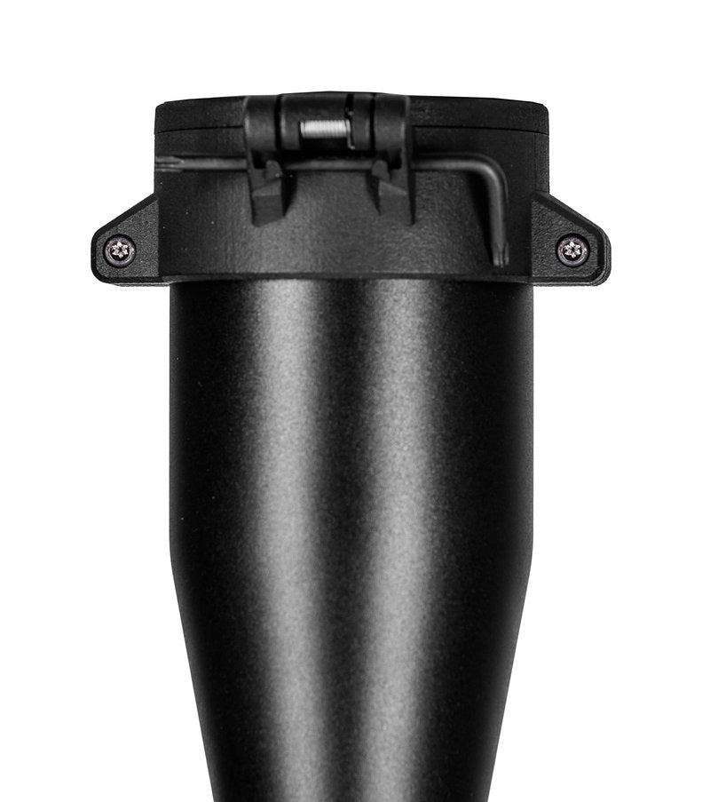 ZEISS Flip-Up and Fold-Flat Ocular Lens Cover, Conquest V4, 1.735in, Black, 000000-2560-437