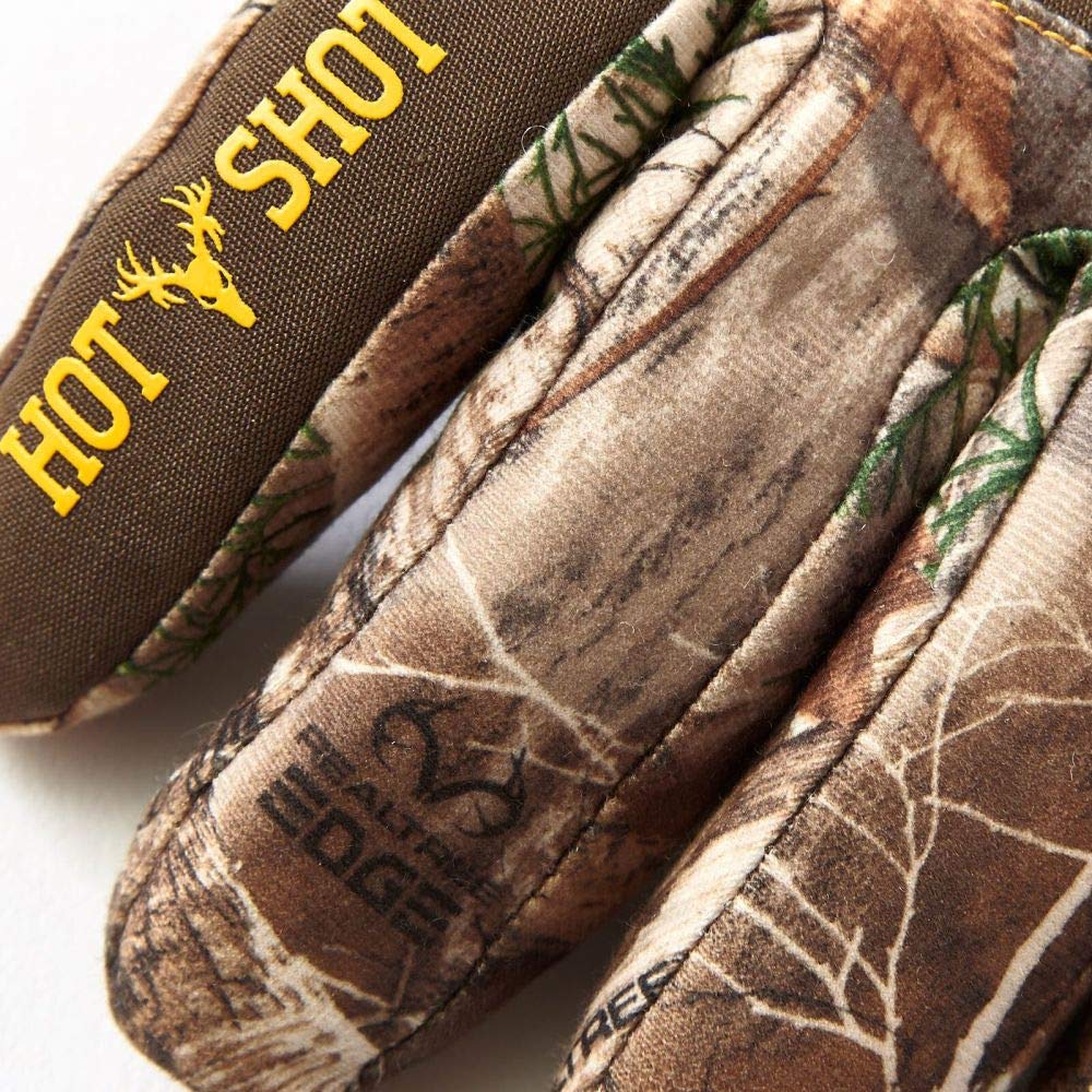 HOT SHOT Youth Boy’s Camo Defender Glove – Realtree Edge Outdoor Hunting Camouflage Gear