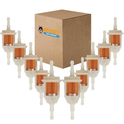 Golf Cart In line Fuel Filter 10 PCS Compatible with Club Car EZGO Yamaha