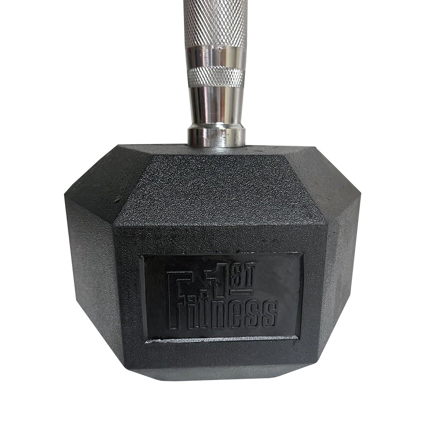 Fitness First Rubber Hex Dumbbell Pairs, 10 lbs