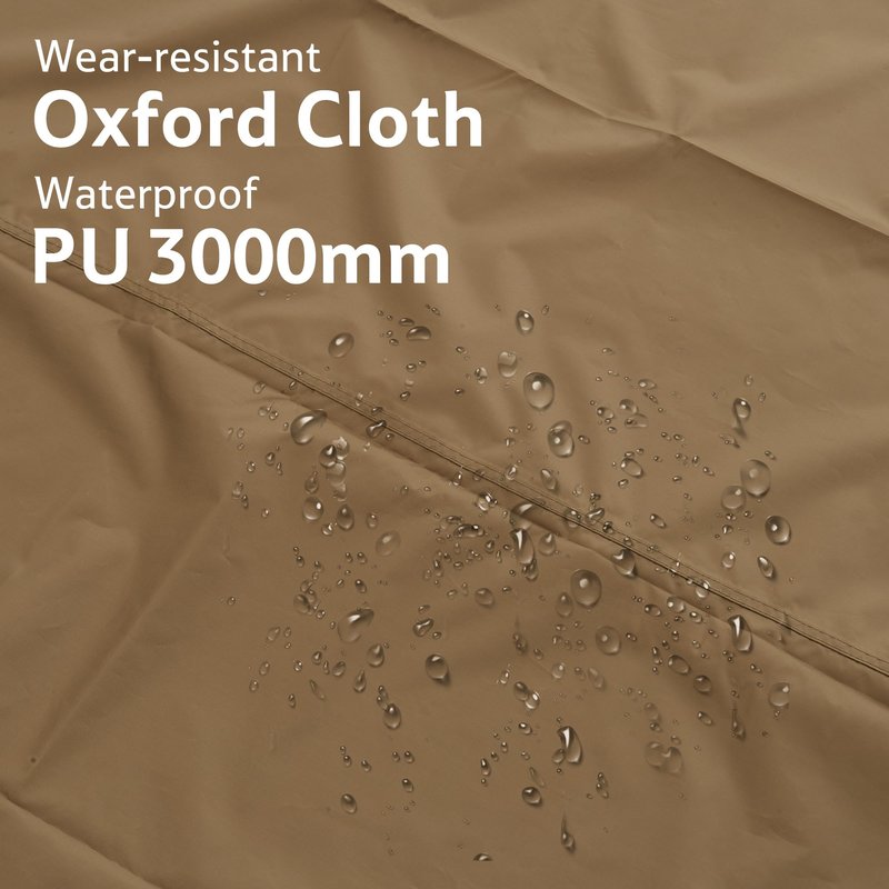 Naturehike Village Tent Footprint,Waterproof PU 3000mm Wear-Resistant Groundsheet Floor Mat
