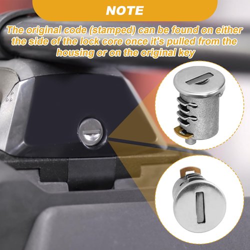 A136 SKS roof Rack Key,Yakima Replacement Key,Replacement Keys for Yakima SKS Ski,Cargo Box,Roof Racks,Carrier Racks and Crossbars with Code Series A136[2 pcs]