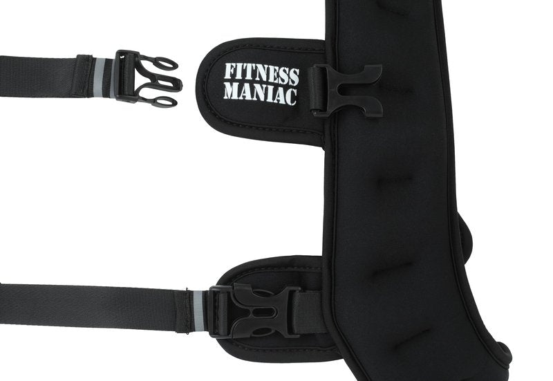 Weighted Vest, 15lb/20lb Workout Weight Vest with Reflective Stripe for Strength Training, Running, Weightlifting, Fitness, Muscle Building, and Weight Loss, Soft, Slim Design with Weights Included