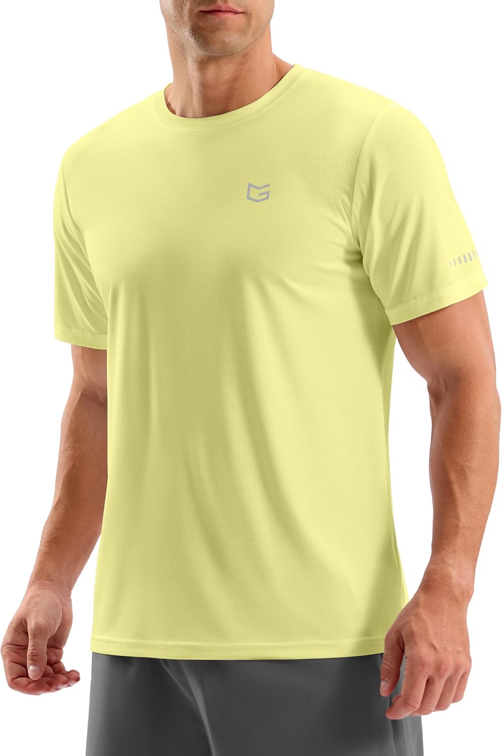 Skiennix Men's Breathable Workout T-Shirts - Lightweight Dry Fit UPF 50+ Cooling Tee for Running & Hiking