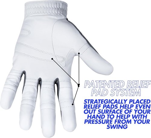 Bionic Golf Gloves - Men's Performance Grip Pro | Premium Leather for Enhanced Control