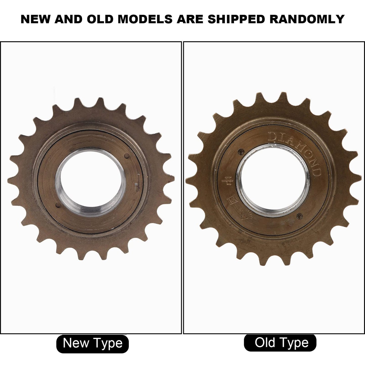 Demeras Flywheel Sprockets Parts, Flywheel Bike Rear Wheel Freewheel 22T Flywheel Sprocket Gear Cycling Modified Accessory, Electric modifiion Accessories