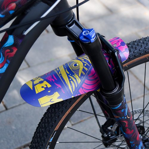 Chooee Bike Fenders,MTB Mud Guard，Front and Rear Bike Mudguard Fits 26", 27.5", 29" Plus Size and Fat Bikes.