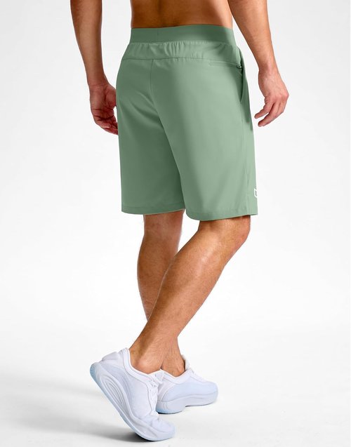 G Gradual Men's Athletic Running Shorts - Lightweight Quick-Dry Workout Shorts with Zipper Pocket | 7"/5"/9" Sizes