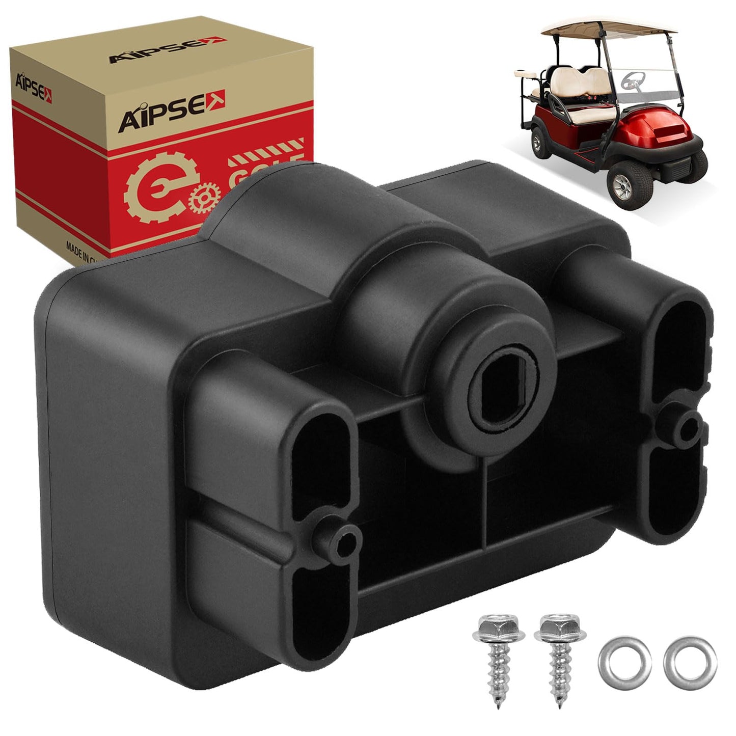 AIPSET MCOR 2 Golf Cart Throttle Potentiometer Accelerator Compatible with Club Car Precedent 2004-2011 Electric Models, Club Car MCOR 2 Motor Controller, Replaces OEM# 102528501, 103327901