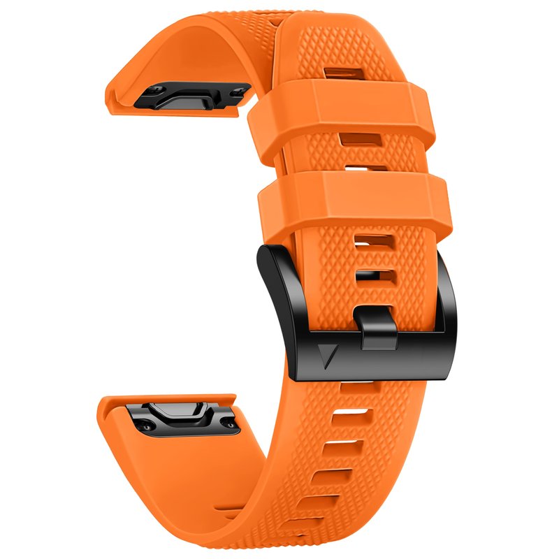 Ouwegaga Compatible with Garmin Fenix 8 51mm 7X 6X 5X Watch Band, 26mm Quickfit Silicone Sport Strap for Fenix 8 Pro 51mm/7X 6X Pro/Fenix 5X Plus/Descent MK1/D2 Delta PX/D2 Charlie/Fenix 3/Fenix 3 HR