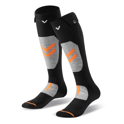 VEVOR Heated Socks, 5000mAh Battery Powered Rechargeable Heating Socks with 4 Heating Levels, Electric Heated Sock with APP Control for Men Women, Foot Warmer for Hunting Riding Camping Hiking