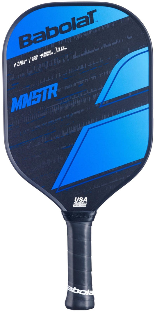 Babolat MNSTR Pickleball Paddle (Black/Blue)