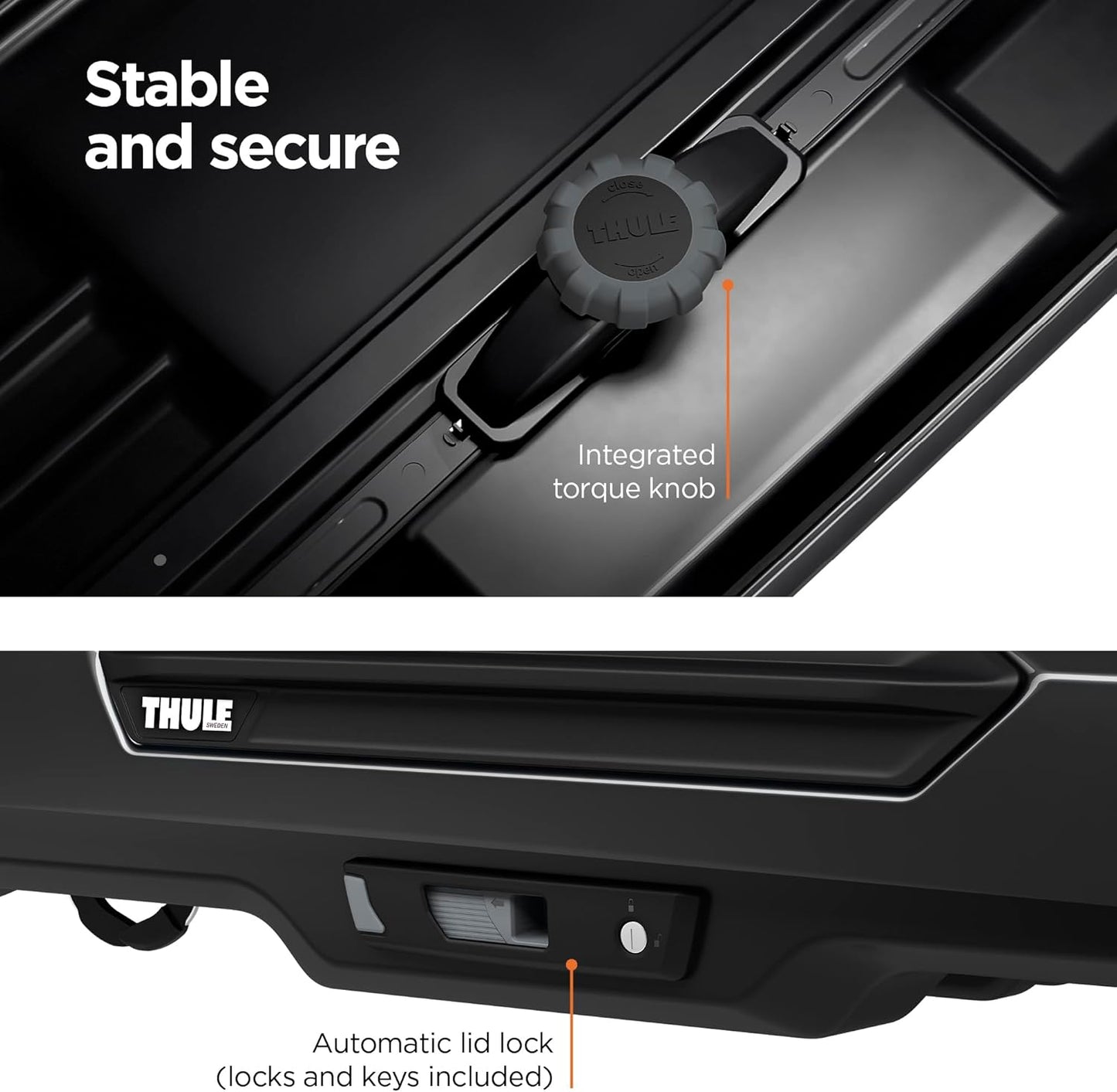 Thule Motion 3 Rooftop Cargo Box - Spacious Storage Solution for All Your Adventures