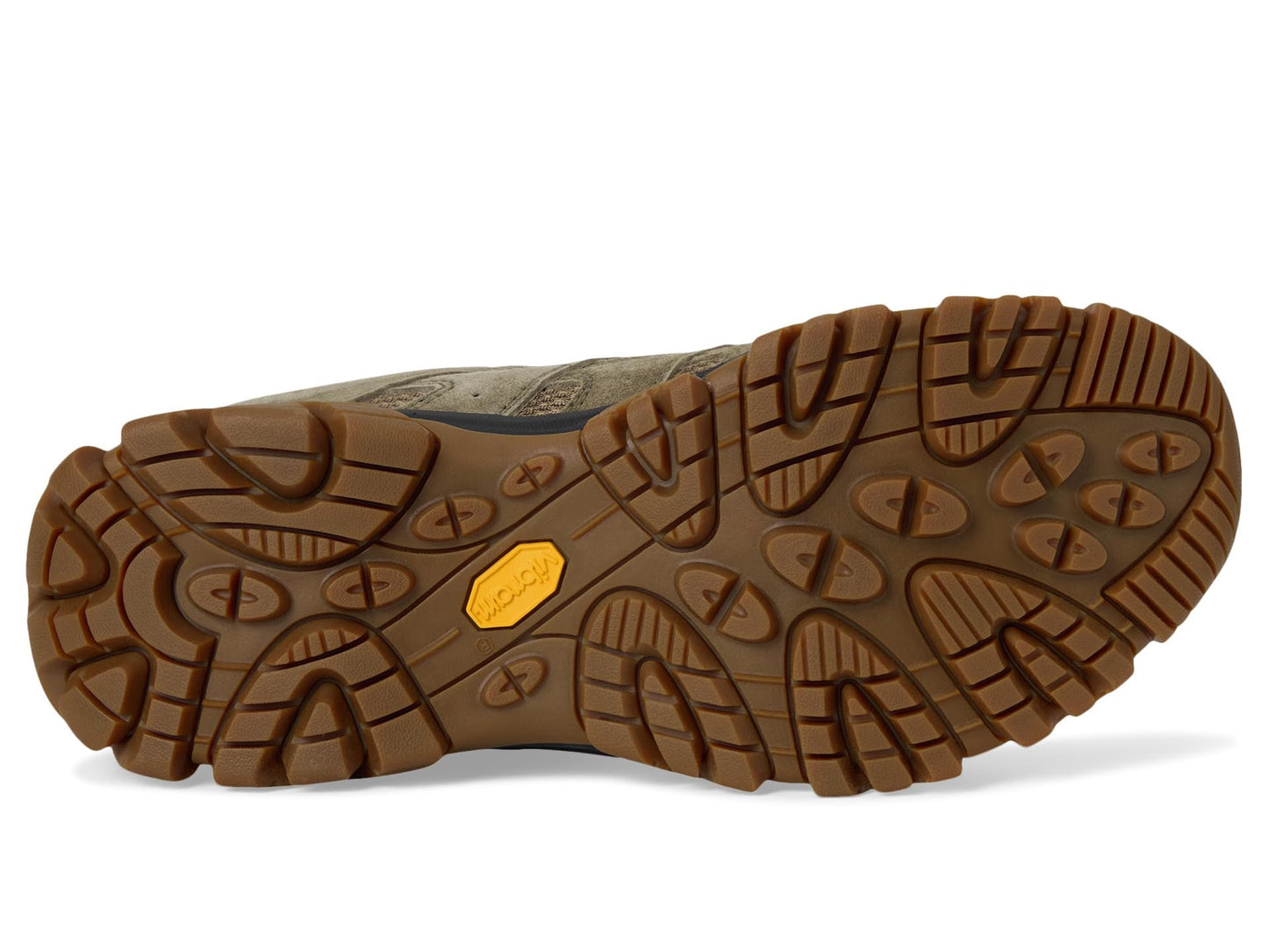 Merrell Men's Moab 3 Wp Hiking Shoe, New Olive/Gum, 7 Wide