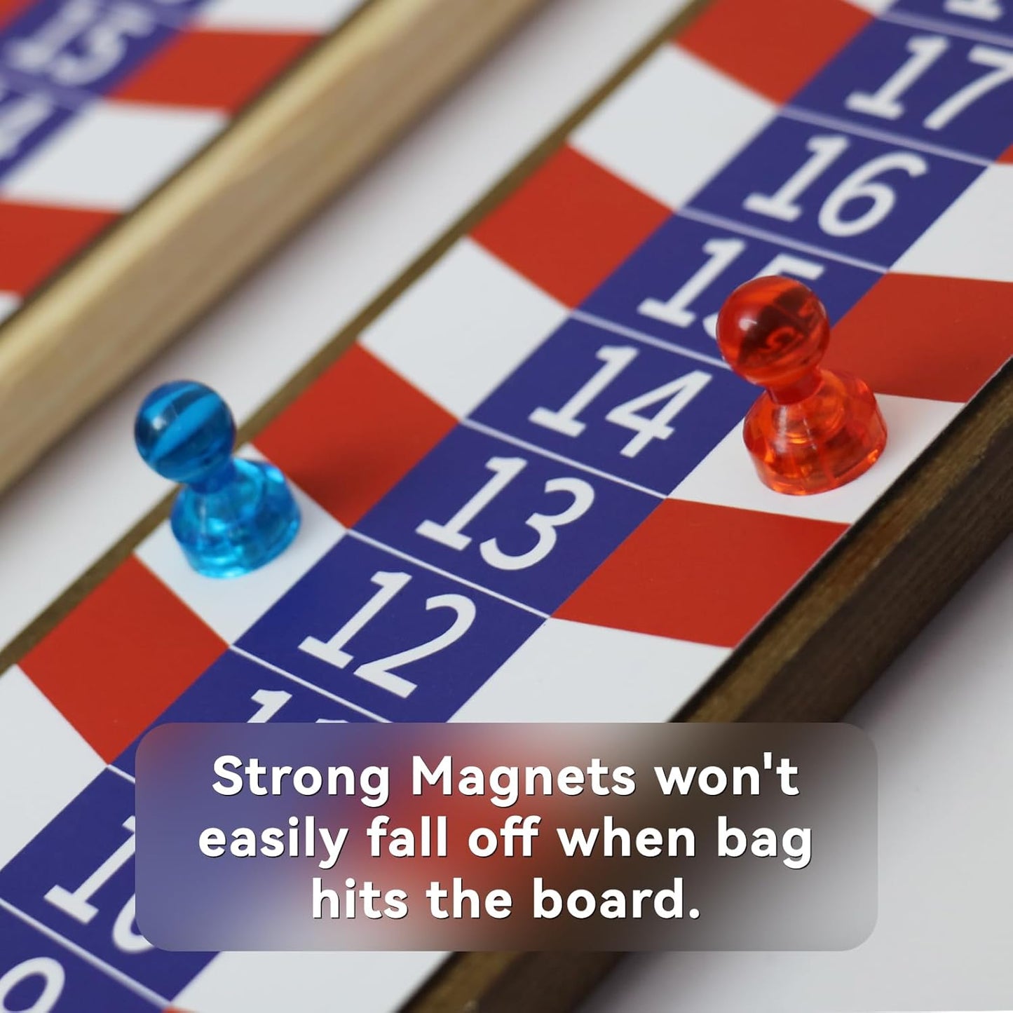 Skiennix Cornhole Scoreboard - Magnetic Decal with Easy Score Keepers | Perfect for Cornhole Games