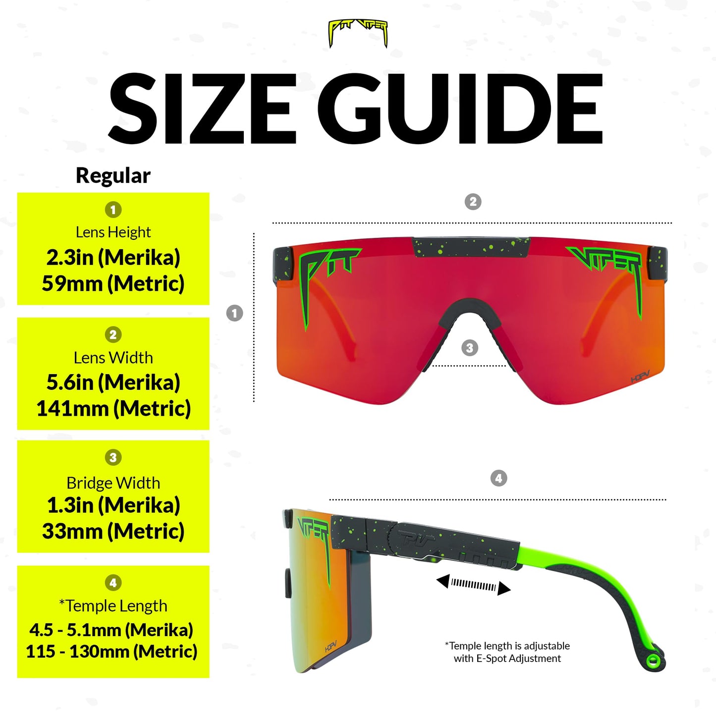 Pit Viper Sunglasses I The Original 2.0 I Regular Fit I HDPV Polarized Lens, Indestructible Frame I Turbo Adjustable for Perfect Fit I Micro Fiber Bag & Retainer Straps I Orange Lens, Black Frame