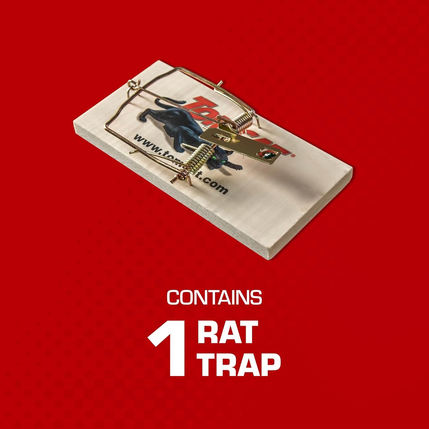Tomcat Rat Traps - Economical & Effective Wooden Traps for Home Use | 8-Pack
