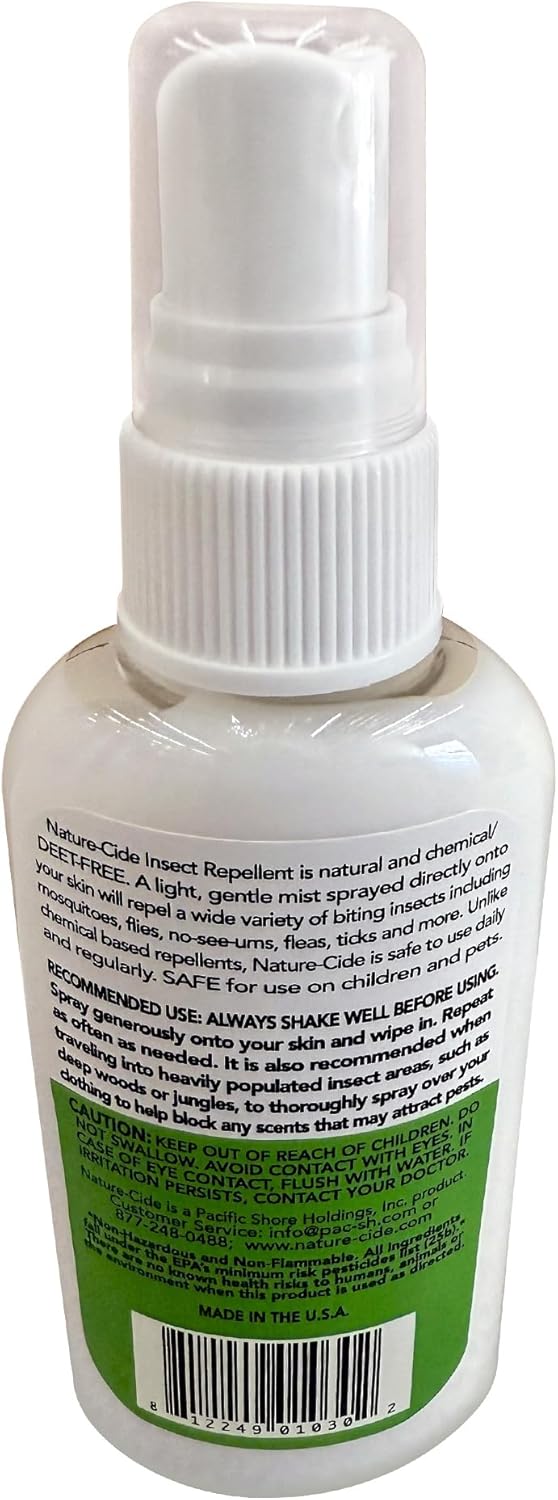 Nature-Cide Insect Repellent - Effective Pest Control Safe for Kids & Pets | 2 oz.