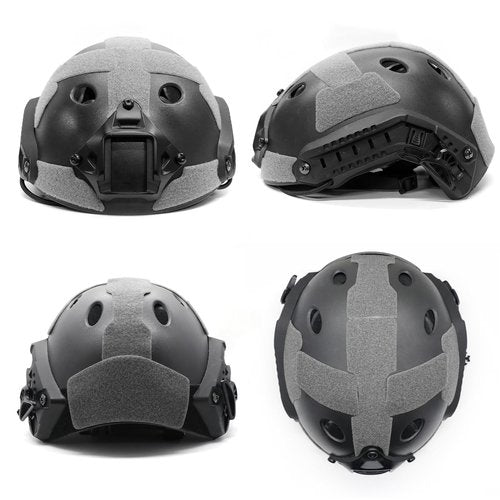 Yzpacc Tactical Helmet Hook and Loop Set for MK Fast Tactical Helmet DIY Kit Accessories
