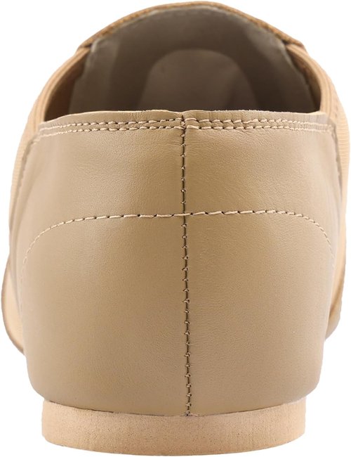 Linodes Unisex Jazz Dance Shoes - Slip-On Leather Upper for Men & Women | Comfortable Fit