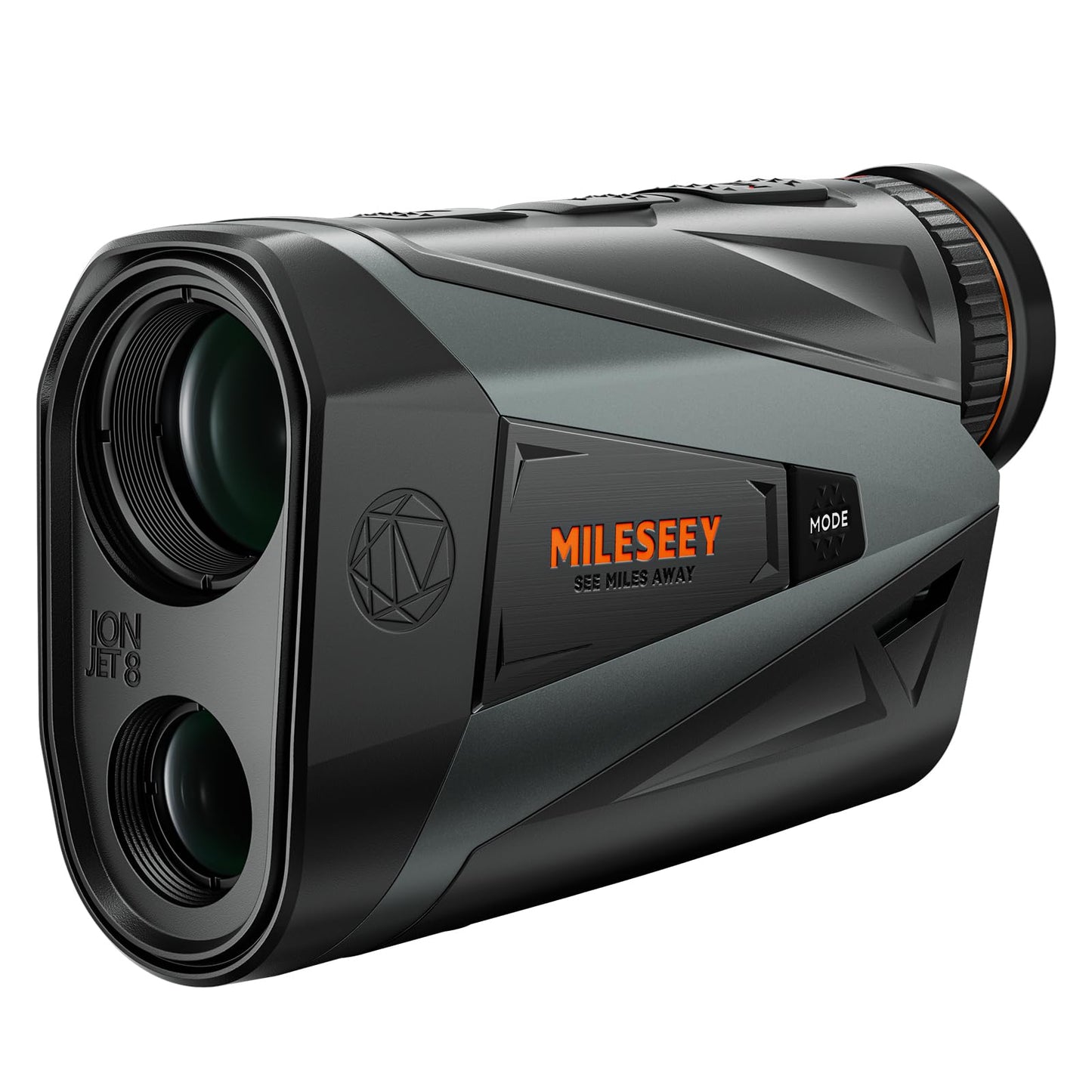 MILESEEY Hunting Rangefinder, 2000+ Yards Rechargeable Laser Range Finder with Bow Hunting Mode, Horizontal Distance/Angle/Scan, 7X Magnification, Waterproof Archery Shooting Rangefinder with Magnet