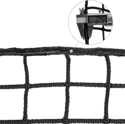 IUZEAI Baseball Backstop Nets, Nylon Baseball Netting Pro High Impact Sports Netting Material 10'x10'/10'x20'/10'x30'(Net Only)
