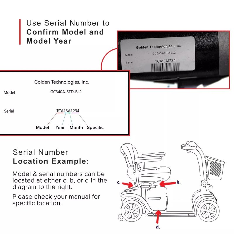 AlveyTech Keys for Golden Technologies Buzzaround LT (GB107) and EX (GB118/GB148), also Later Models of the Buzzaround XL (GB147) and XL HD (GB117H) - Set of 2 Keys for Mobility Scooter (MBE-BZ7-KEYS)