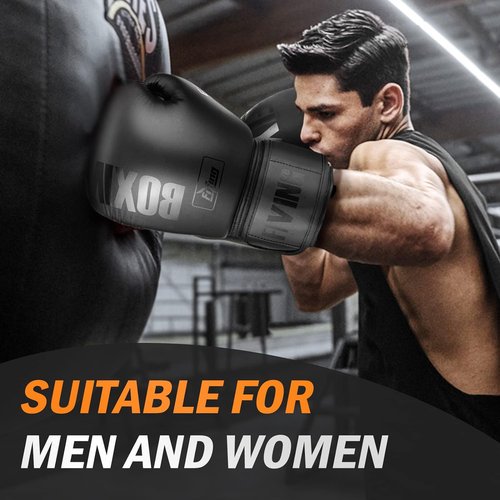 FIVING Boxing Gloves - Durable MMA Gear for Men & Women | Ideal for Kickboxing & Heavy Bag Training