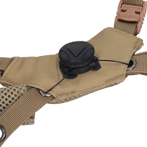 Helmet Dial Suspension System Chin Strap, Tactical Airsoft Helmet Chin Strap, Advanced Fast Helmet Replacement Accessory for Outdoor