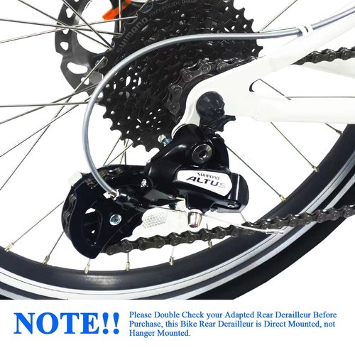 RD-M310 7/8 Speed Rear Derailleur, Direct Mount for Mountain Bike and Road Bike, Universal Replacement for Most Models