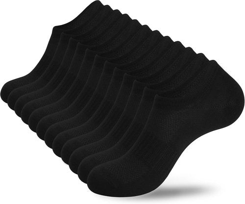 ATBITER No Show Socks - Women's Non-Slip Invisible Liner - 6 Pairs Low Cut Ankle Socks