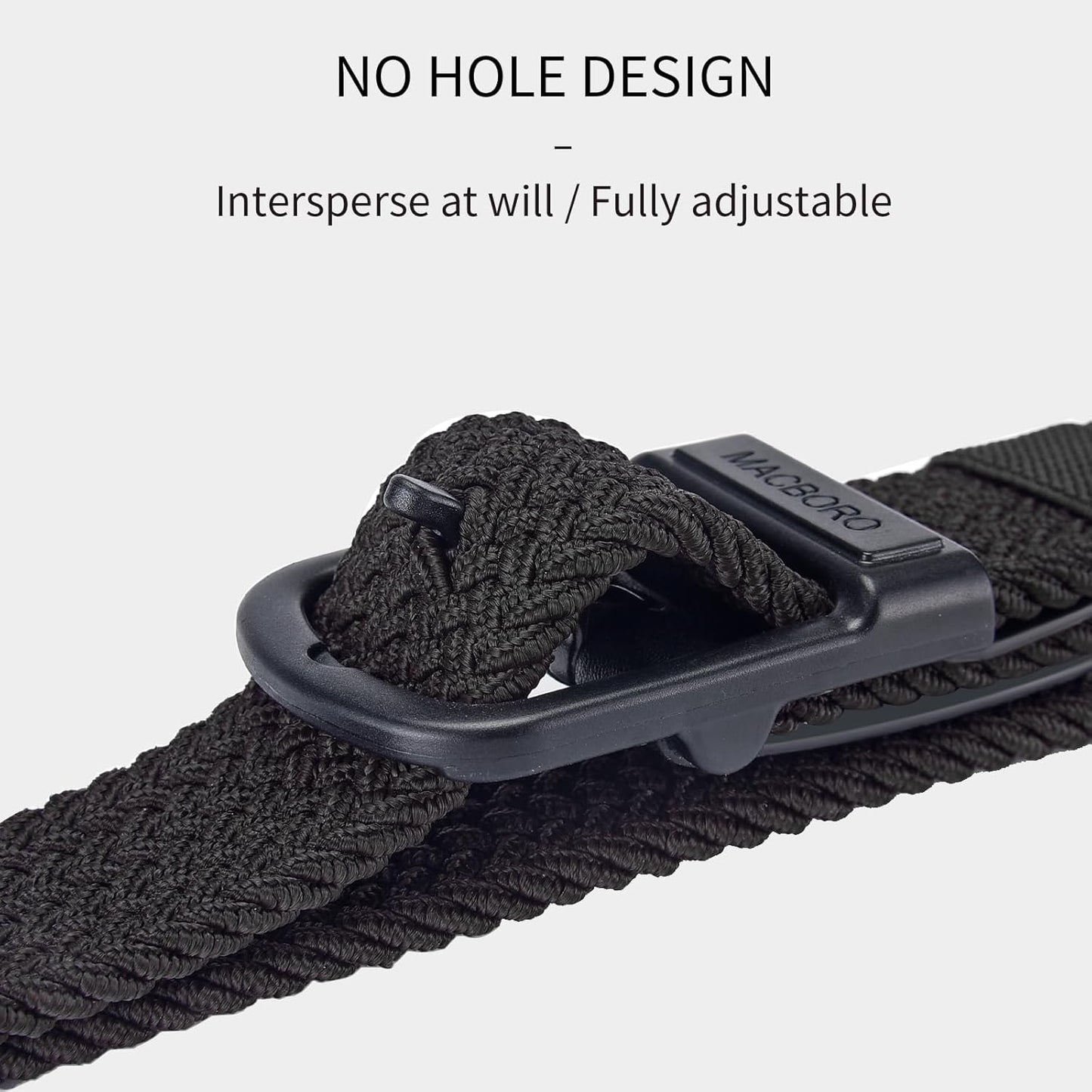 Skiennix Hypoallergenic Golf Belt - Tsa Approved, Nickel Free, Elastic Stretch, 1.38" Width