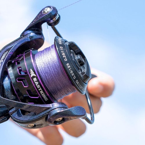 KastKing Destron Braided Fishing Line - Ultra-Thin, Abrasion Resistant, Zero Stretch, 300 Yards