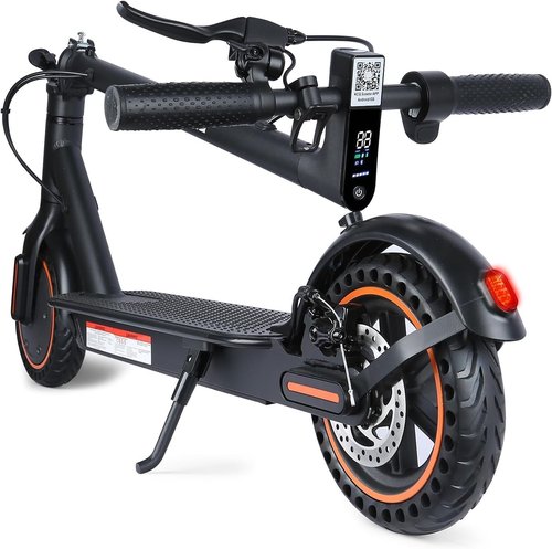 **Skiennix Electric Scooter - 350W Motor, 19MPH Max Speed, 21 Miles Range, Portable & Foldable**
